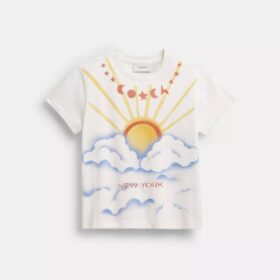 T-shirt Airbrush 90'S Fit από βιολογικό βαμβάκι