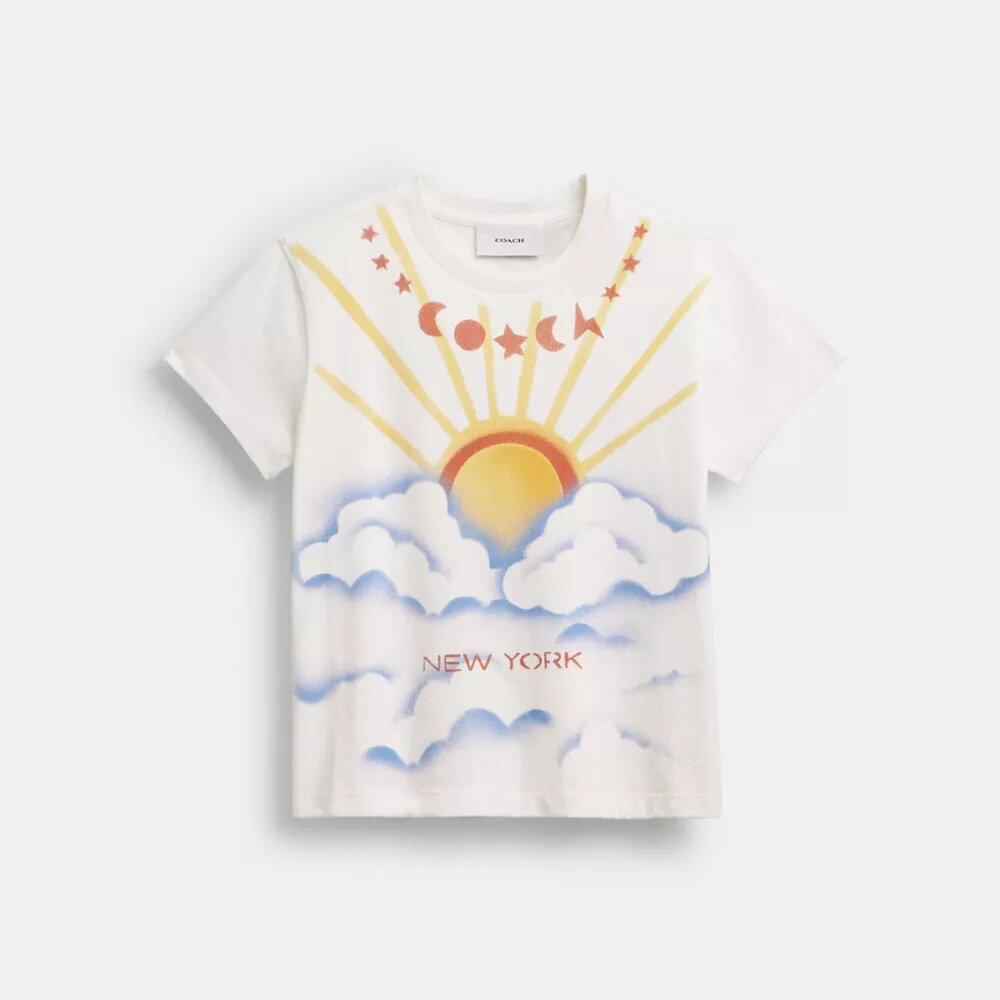 T-shirt Airbrush 90'S Fit από βιολογικό βαμβάκι