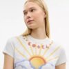 T-shirt Airbrush 90'S Fit από βιολογικό βαμβάκι