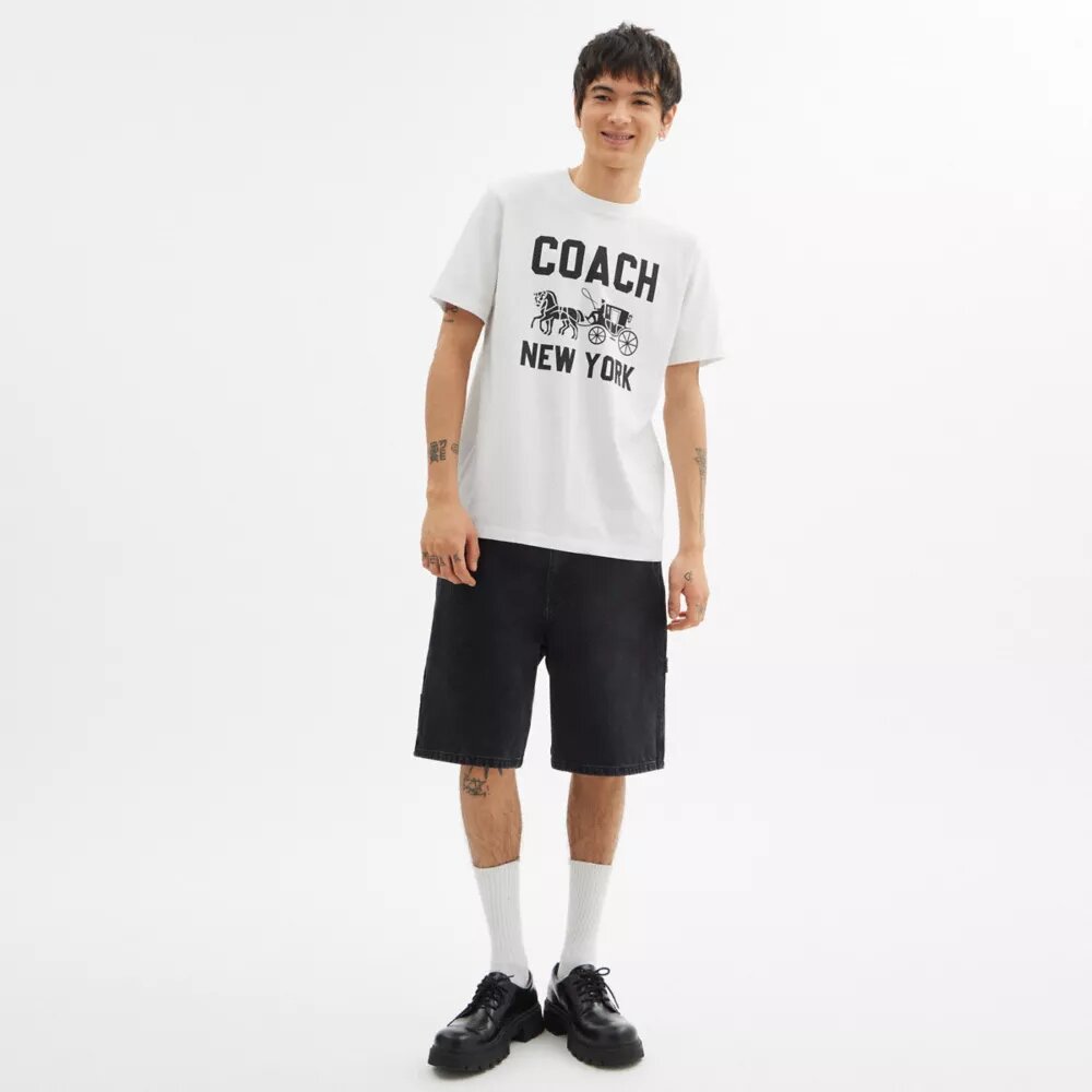T-shirt με Horse and Carriage