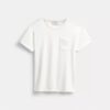T-shirt με κοντά μανίκια και τσέπη από βιολογικό βαμβάκι