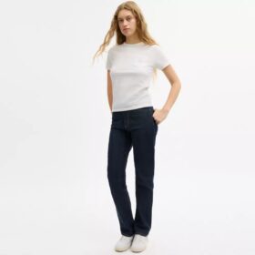 T-shirt με κοντά μανίκια και τσέπη από βιολογικό βαμβάκι