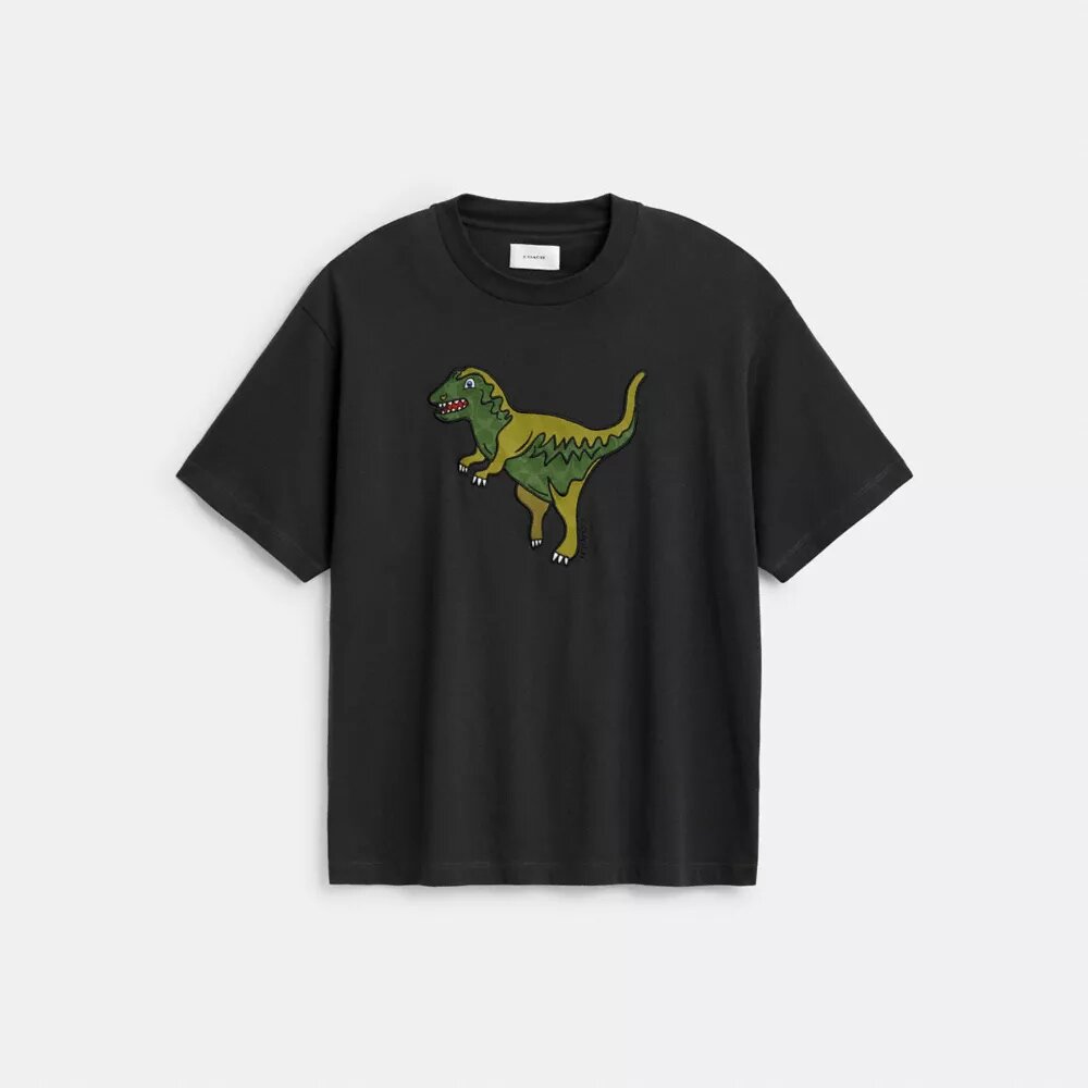T-shirt Rexy με χαλαρή εφαρμογή από βιολογικό βαμβάκι