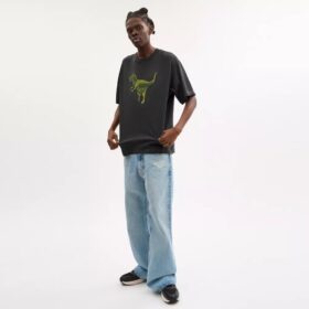 T-shirt Rexy με χαλαρή εφαρμογή από βιολογικό βαμβάκι
