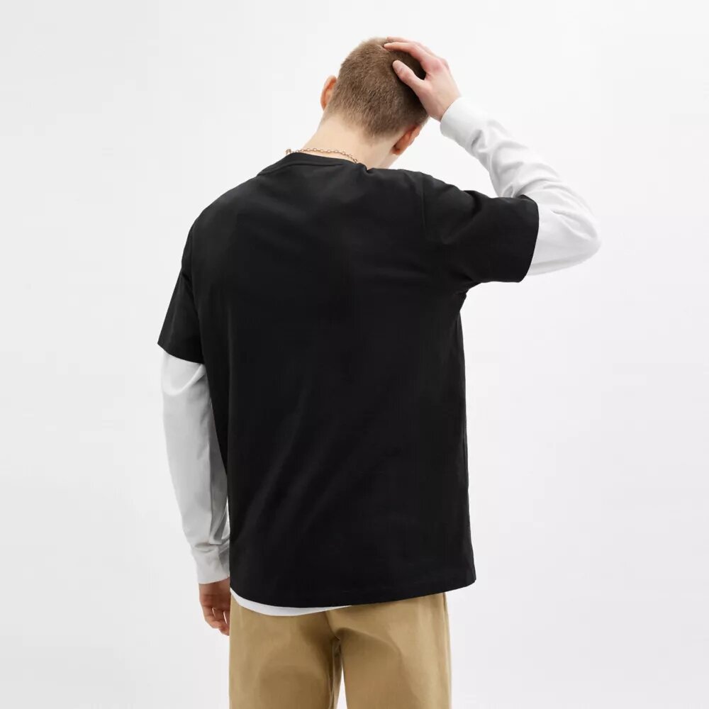 T-shirt Signature Square από βιολογικό βαμβάκι