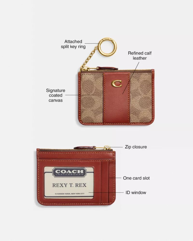 Θήκη ταυτότητας Essential Mini από το Signature Canvas