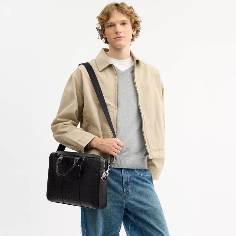 Τσάντα Austin Brief από χαρακτηριστικό δέρμα