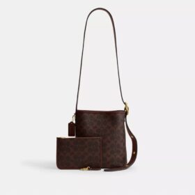 Τσάντα Bleecker Bucket 21 σε Signature Canvas