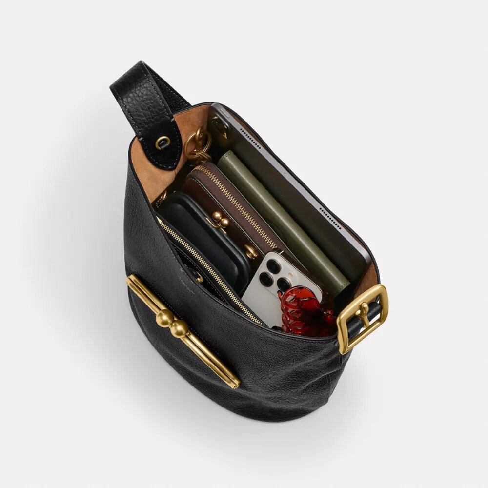 Τσάντα Bleecker Bucket με κλείσιμο Kisslock