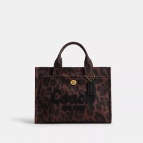 Τσάντα Cargo Tote με λεοπάρ μοτίβο