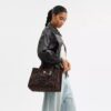 Τσάντα Cargo Tote με λεοπάρ μοτίβο