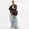 Τσάντα Cargo Tote με λεοπάρ μοτίβο
