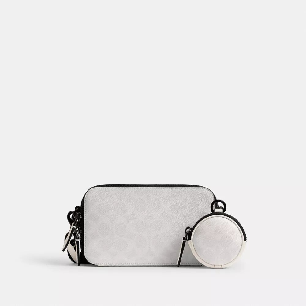 Τσάντα Χιαστί Charter Slim από Signature Canvas