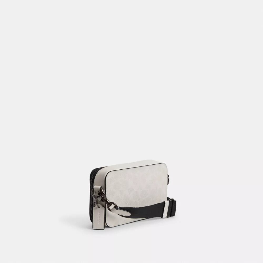 Τσάντα Χιαστί Charter Slim από Signature Canvas