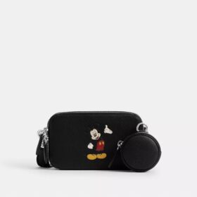 Τσάντα χιαστί Disney X Coach Charter Slim με τον Μίκυ Μάους