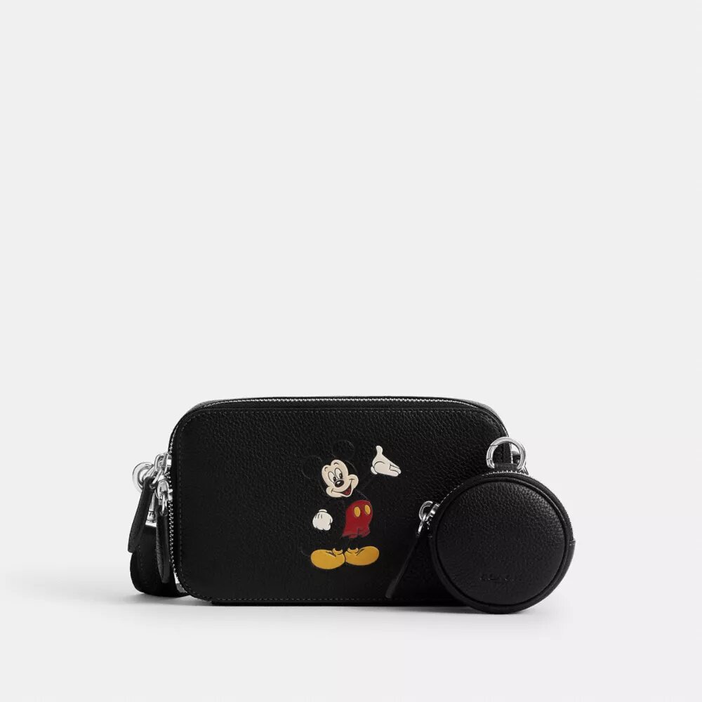 Τσάντα χιαστί Disney X Coach Charter Slim με τον Μίκυ Μάους