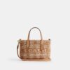 Τσάντα City Mini Tote με μοτίβο Gingham