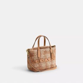 Τσάντα City Mini Tote με μοτίβο Gingham