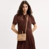 Τσάντα City Mini Tote με μοτίβο Gingham
