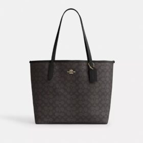 Τσάντα City Tote από το Signature Canvas