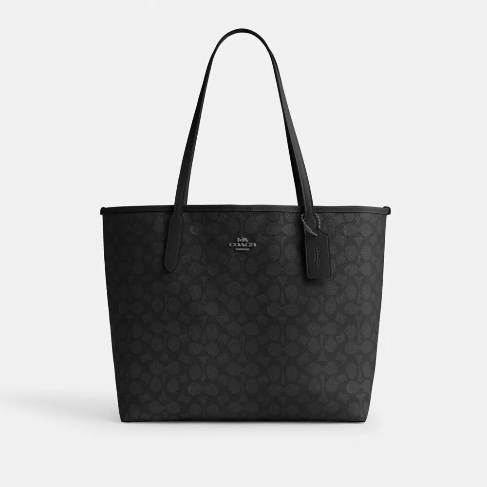 Τσάντα City Tote από το Signature Canvas