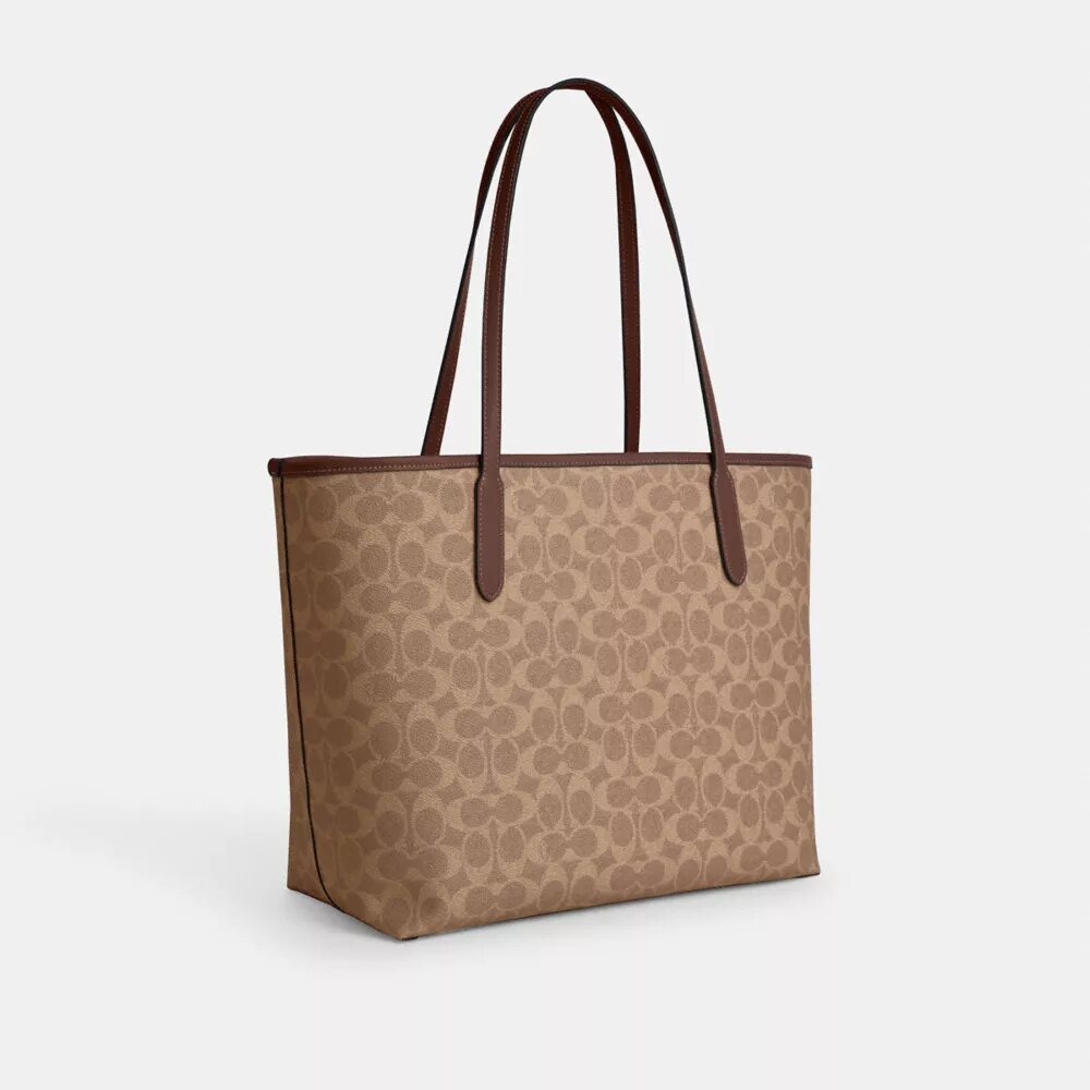 Τσάντα City Tote από το Signature Canvas