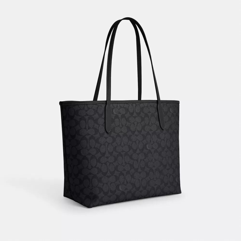 Τσάντα City Tote από το Signature Canvas