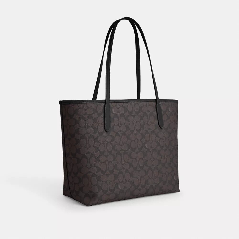 Τσάντα City Tote από το Signature Canvas