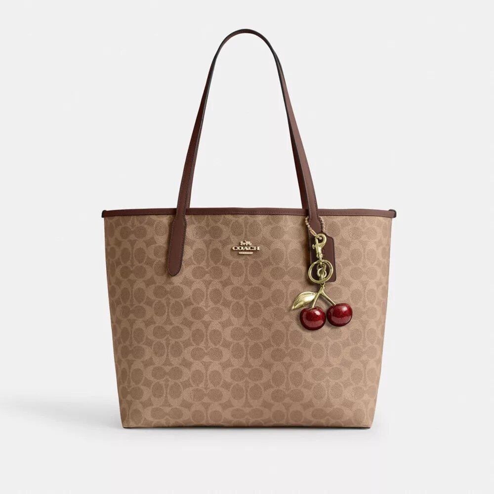 Τσάντα City Tote από το Signature Canvas