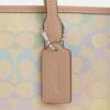 Τσάντα City Tote από το Signature Canvas Rainbow