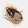 Τσάντα City Tote με μοτίβο Gingham