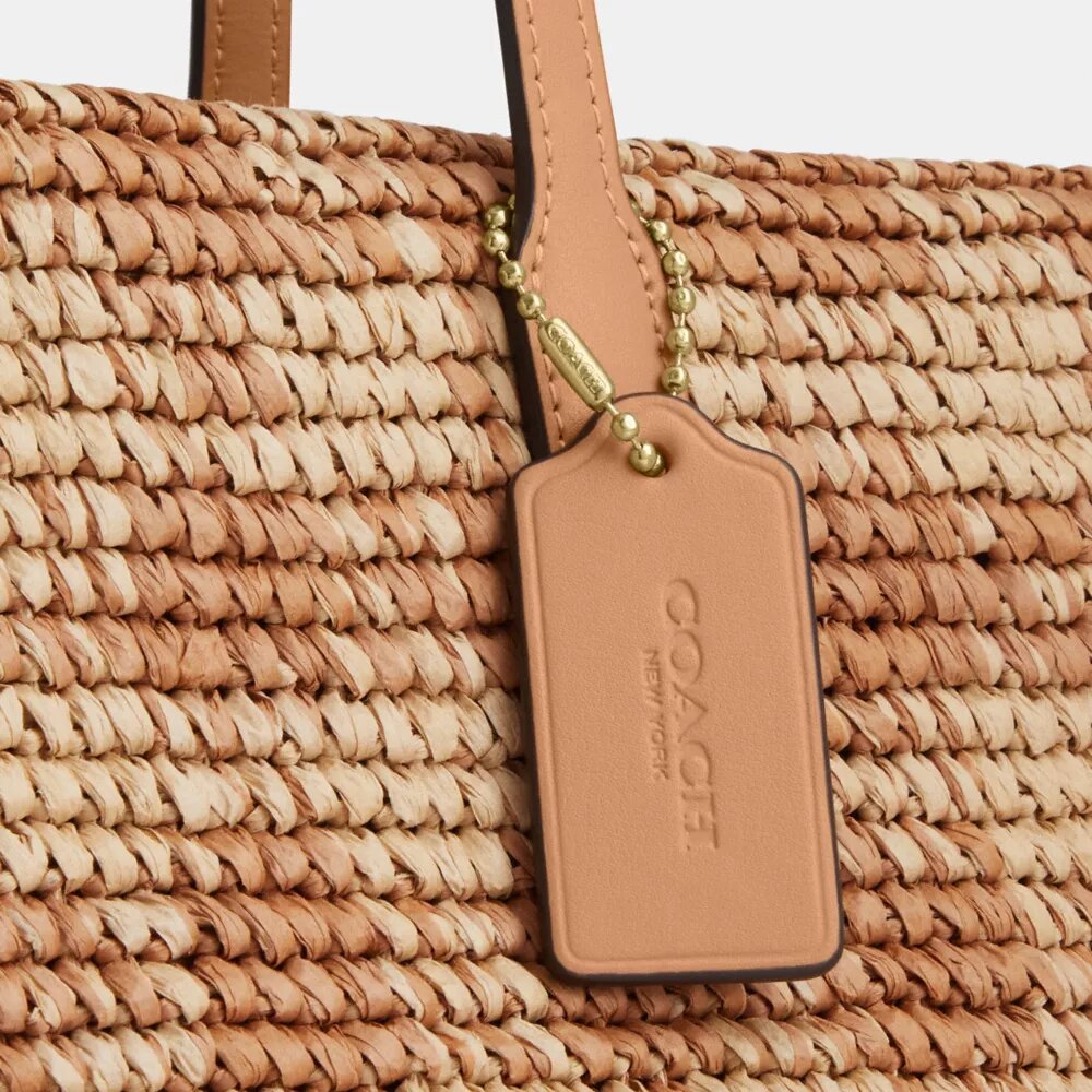 Τσάντα City Tote με μοτίβο Gingham
