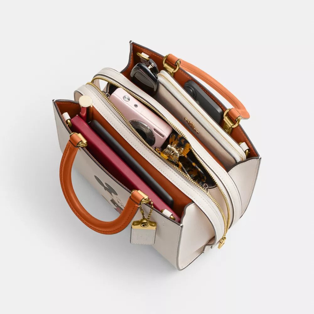 Τσάντα Disney X Coach Rogue 25 με τον Μίκυ Μάους
