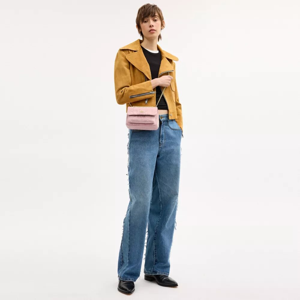 Τσάντα Elodie Χιαστί 18 σε Loved Denim με καπιτονέ