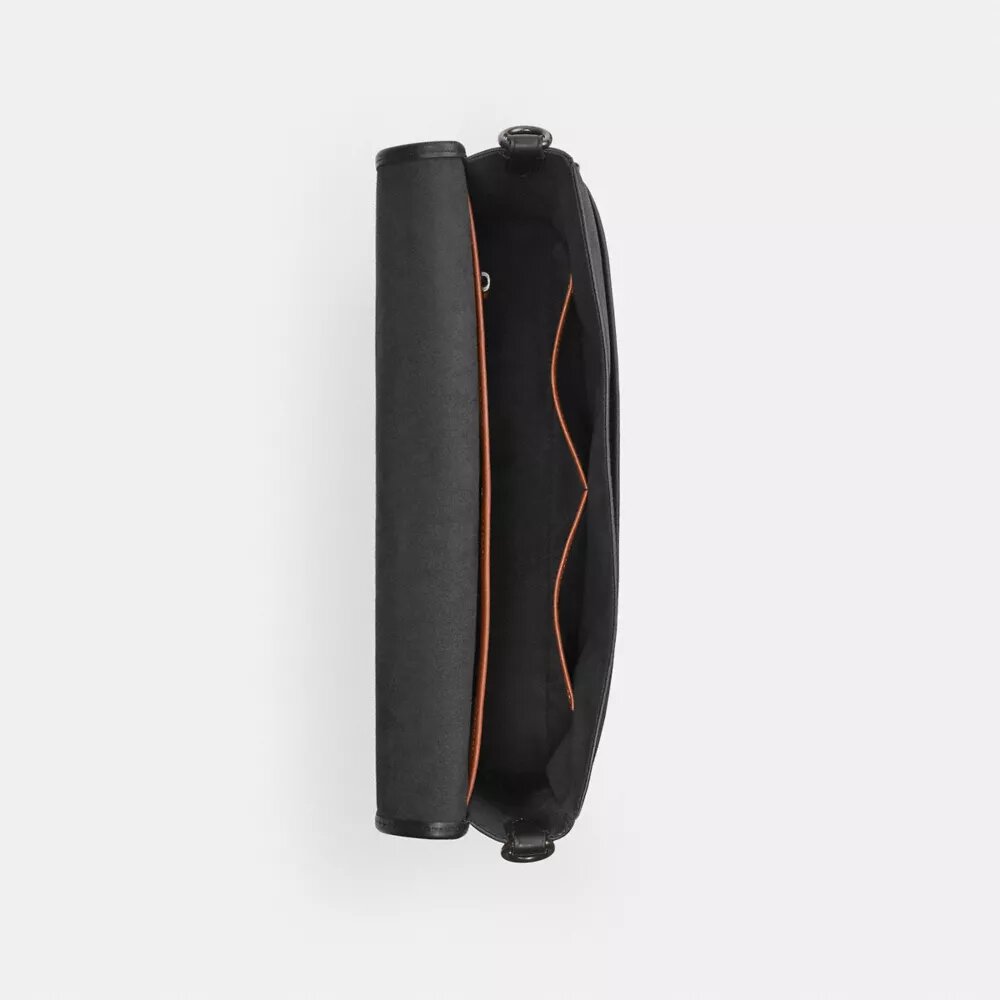Τσάντα Hitch Messenger από Signature Canvas με εμβλήματα
