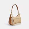 Τσάντα Hobo Teri από Signature Canvas με ρίγες