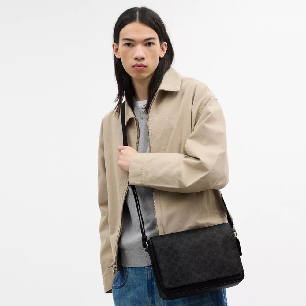 Τσάντα Jack Messenger σε Signature Canvas