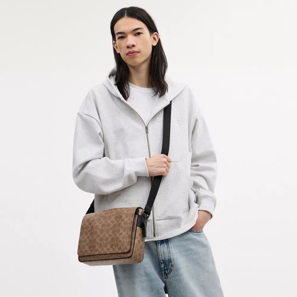 Τσάντα Jack Messenger σε Signature Canvas