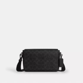 Τσάντα Jack Small Flap Χιαστί από Signature Canvas