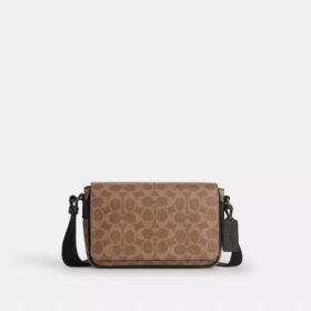 Τσάντα Jack Small Flap Χιαστί από Signature Canvas