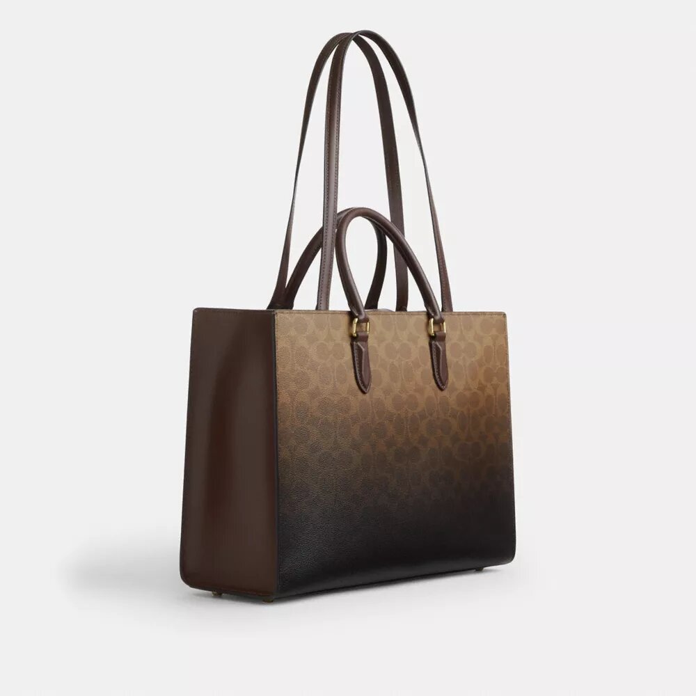 Τσάντα Maggie Tote από Signature Canvas Ombre