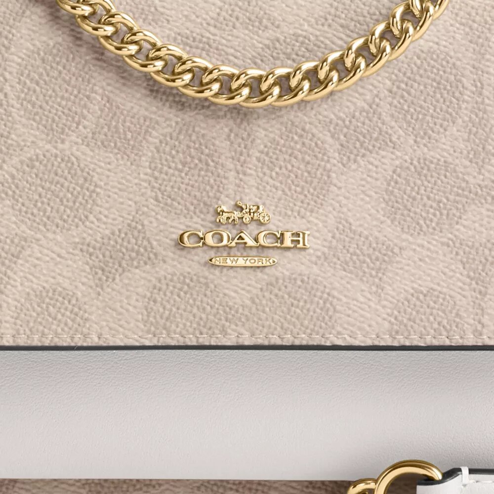 Τσάντα Mini Klare Χιαστί από Signature Canvas