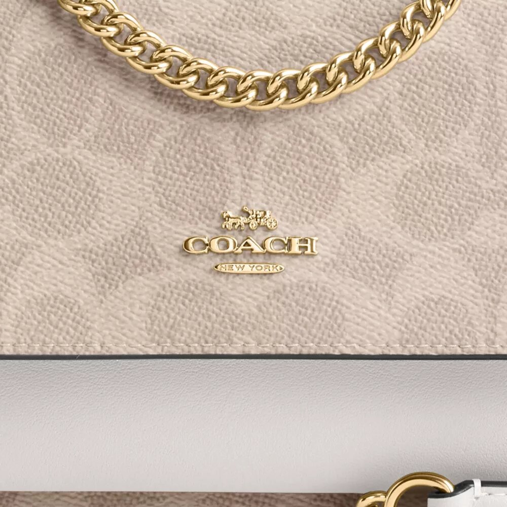 Τσάντα Mini Klare Χιαστί από Signature Canvas
