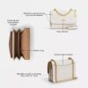 Τσάντα Mini Klare Χιαστί από Signature Canvas