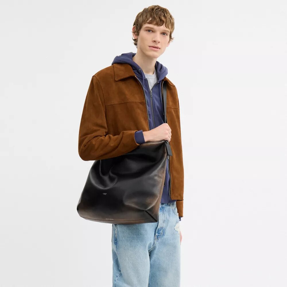 Τσάντα Mott Messenger από δέρμα «Loved»