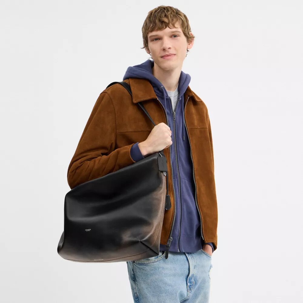 Τσάντα Mott Messenger από δέρμα «Loved»
