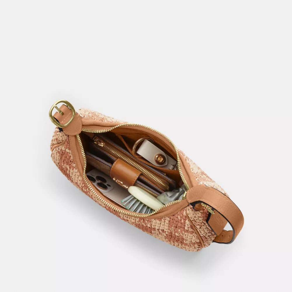 Τσάντα ώμου Emily με μοτίβο Gingham