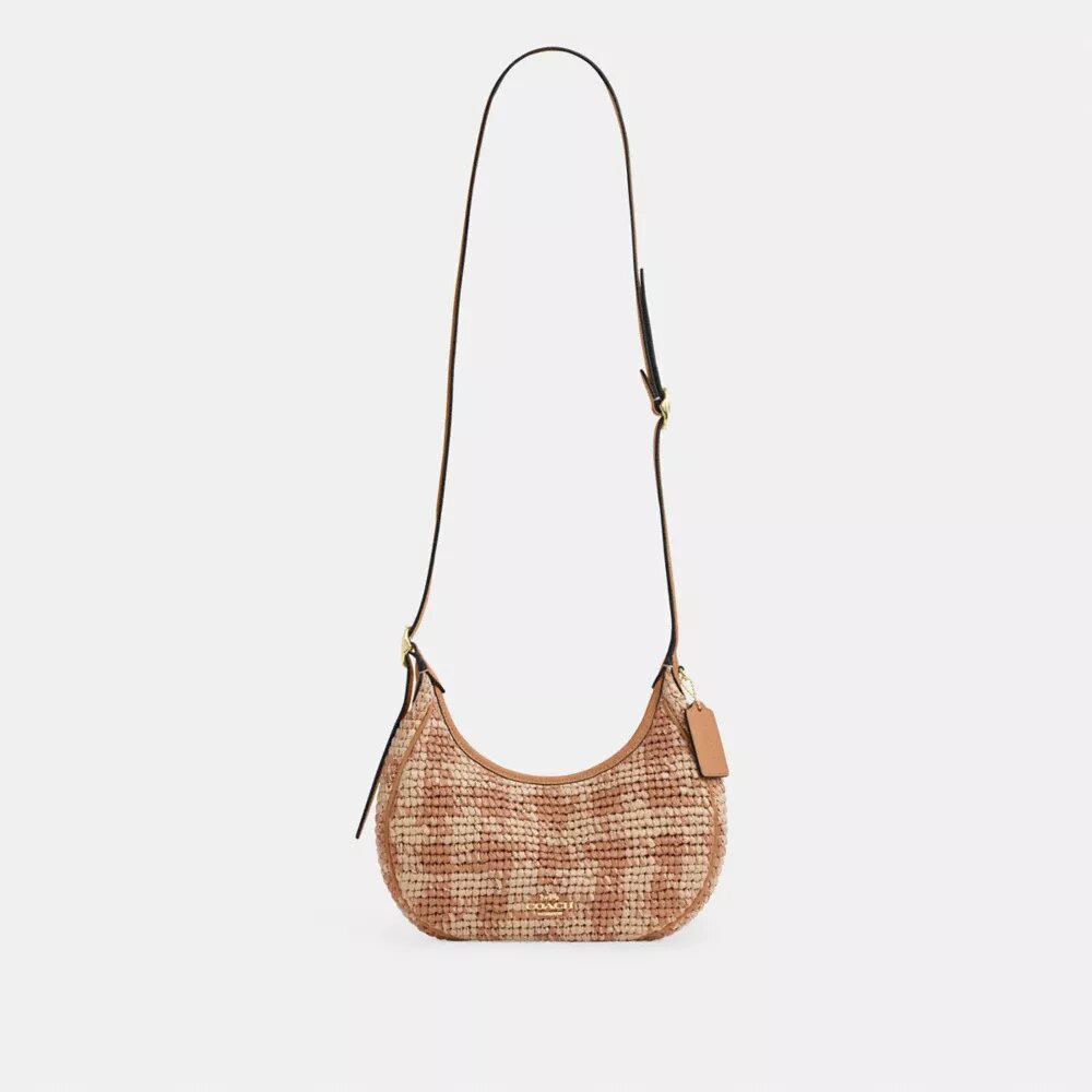 Τσάντα ώμου Emily με μοτίβο Gingham