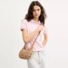 Τσάντα ώμου Emily με μοτίβο Gingham