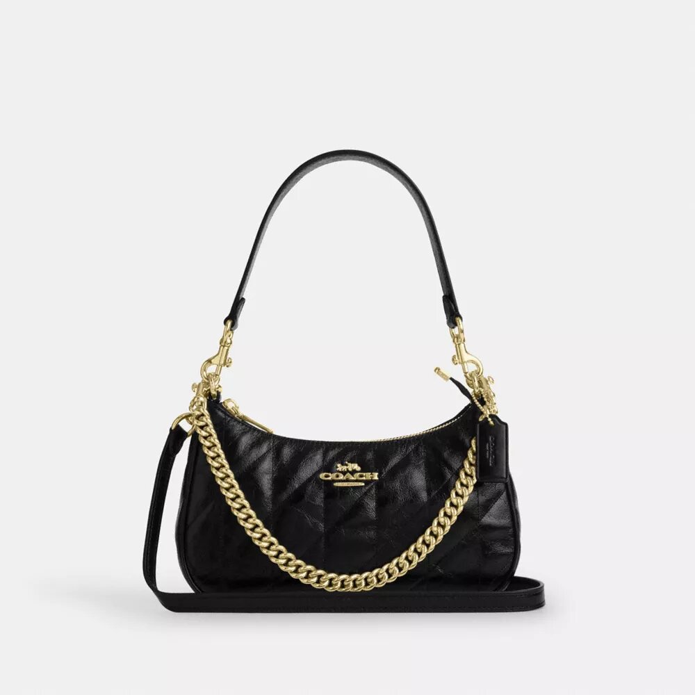 Τσάντα ώμου Teri με καπιτονέ